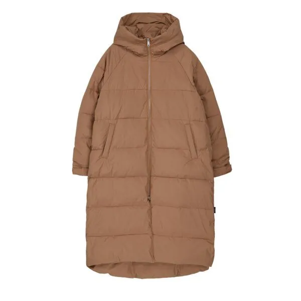 Makia Makia Puffermantel - Meera - aus recyceltem Polyester, Braun (camel), – Produktbild 1 von 3