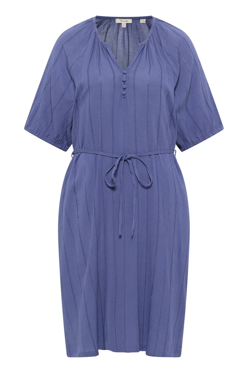 Tranquillo Kleid Saraah aus EcoVero™ Viskose - indigo blue / 36 – Produktbild 1 von 2