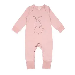 Walkiddy Baby Strampler GOTS-zertifiziert aus Bio-Baumwolle, rosa, langarm mit Füßen – Walkiddy, weich & hautfreundlich – Produktbild 1 von 1