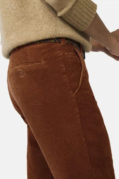 Meyer MEYER ACTIVE Cord Chino, Rot (kupfer), – Produktbild 4 von 4