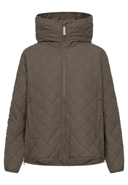 derbe derbe Steppjacke „Quiltby Short“, Morel, – Produktbild 2 von 4