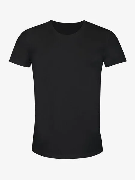 erlich textil erlich textil Paul T-Shirt aus Bio-Baumwolle, made in Europe, Schwarz, – Produktbild 6 von 6