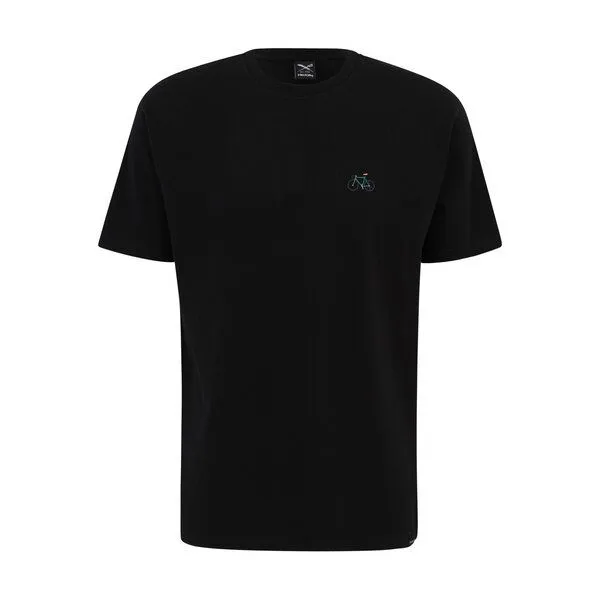 Iriedaily Iriedaily Peaceride Emb Tee, Schwarz, – Produktbild 1 von 3