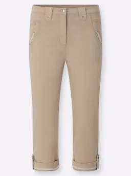 Witt Caprijeans beige – Produktbild 1 von 1