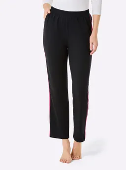feel good Hosen schwarz + fuchsia – Produktbild 1 von 1