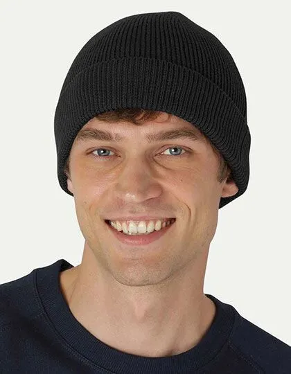 Neutral Neutral® Damen / Herren Mütze Mixed Knit Beanie Winter, Schwarz, – Produktbild 2 von 2