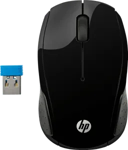 HP Kabellose HP Maus 200 Schwarz – Produktbild 1 von 1