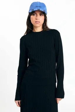 SUITE13LAB SUITE13LAB Damen vegan Top Viana Schwarz – Produktbild 1 von 1