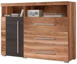 OTTO home Kommode Roger,Breite 120cm, moderne Anrichte mit 3 Schubladen, Kommode mit viel Stauraum, Masse 120x92x38,5 (B/H/T) – Produktbild 1 von 1