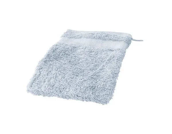 Cotonea Cotonea Bio Frottier-Waschhandschuh, Hellblau (blau), – Produktbild 2 von 3