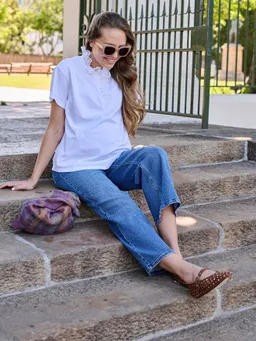 Envie De Fraise Shirt mit Stickerei für Schwangerschaft und Stillzeit ENVIE DE FRAISE – Produktbild 1 von 1