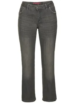 sheego Bootcut-Jeans grey denim – Produktbild 1 von 1