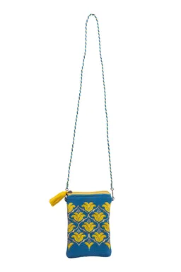 Tranquillo Umhängetasche BLOSSOM - blau – Produktbild 1 von 1