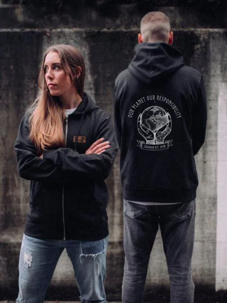 Zeachild Zeachild Our Planet Zip Hoodie Unisex – Produktbild 1 von 8