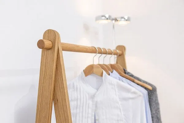 kleiderleiter_de kleiderleiter_de Garderobe, Kleiderständer LINUS aus Eiche – Produktbild 4 von 4