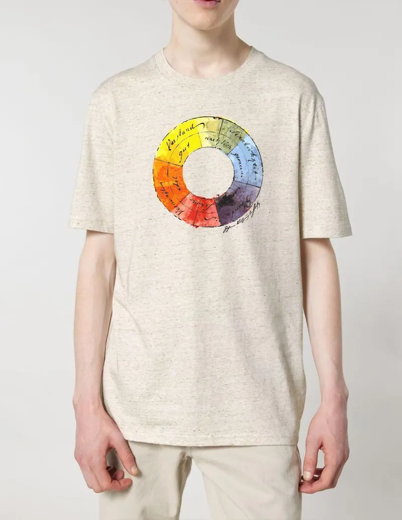 UNIPOLAR UNIPOLAR Science-T-Shirt Kunst Farbenlehre, Eco-heather, – Produktbild 1 von 1