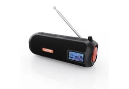 Leicke Leicke Tragbarer Bluetooth Lautsprecher mit FM Digitalradio (DAB) (4500mAh Akku, RGB-LED Lichter, 10W Stereo-Sound,Equalizer) – Produktbild 1 von 1