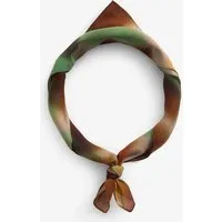 Rotholz Rotholz - Tuch Flowery Bandana, Grün (fall leaves), – Produktbild 1 von 1
