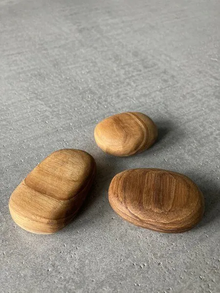 BY COPALA BY COPALA Design Kühlschrank-Magnet , Tafelmagnet aus Holz, 3er-Set – Produktbild 8 von 8