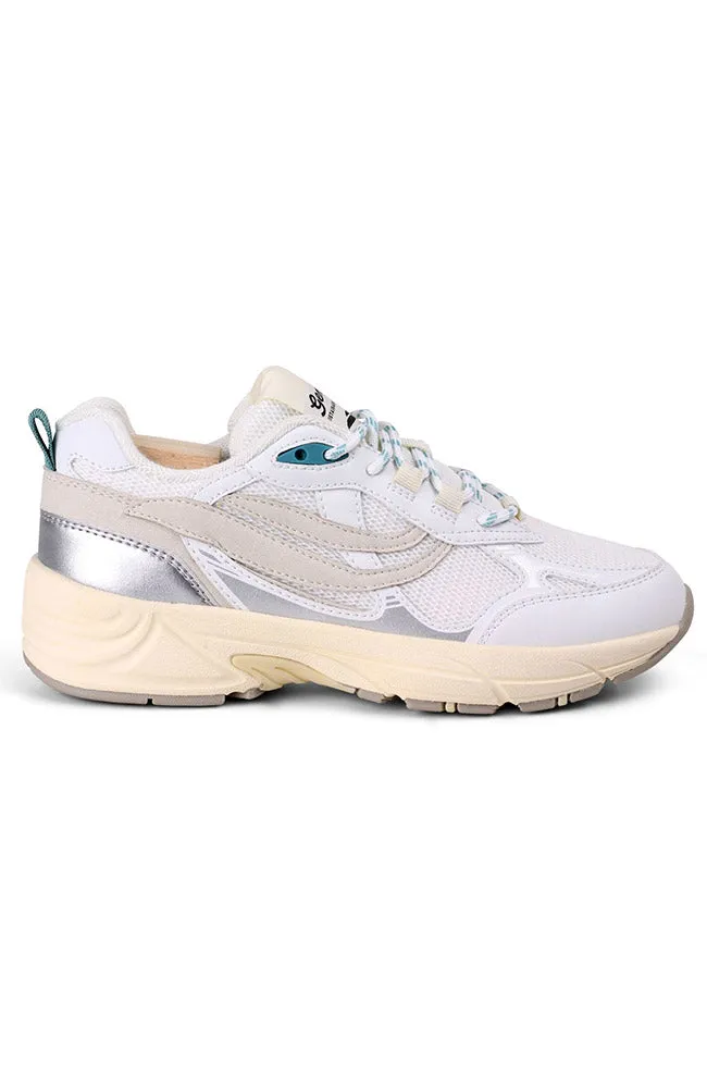 Genesis Genesis Damen vegan Sneaker G-Eco 99 Grau/Weiß/Silber, Weiß, – Produktbild 1 von 2