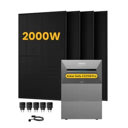 Anker Anker SOLIX Solarbank 3 E2700 Pro, mit 4 x 500 Bifaziale Solarmodule.by Powerness - 8.1kWh / 5 x Smart Plug / Selbstabholung – Produktbild 1 von 1