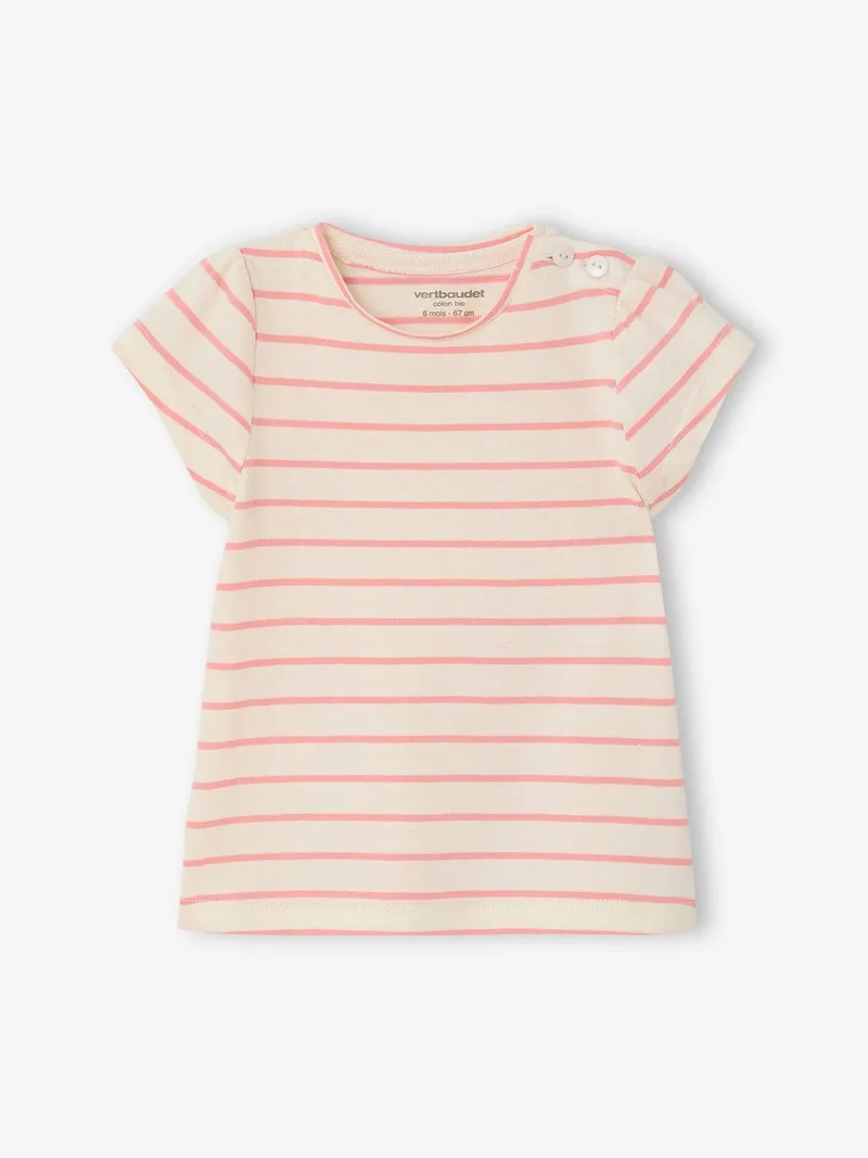 Vertbaudet 2er-Pack Baby T-Shirts mit Fantasie-Print, Helles blau, – Produktbild 3 von 4