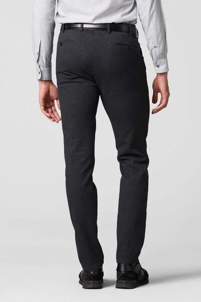 Meyer MEYER Super-Stretch Woollook Chino, Grau (anthrazit), – Produktbild 3 von 4