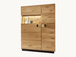 Vitrine "Ovaro" | Variante 01 | Anschlag rechts – Produktbild 1 von 1