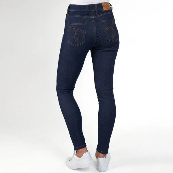 fairjeans fairjeans Röhrenjeans SKINNY HIGH WAVES, eng und elastisch mit hohem Bund, leicht verwaschen – Produktbild 4 von 5