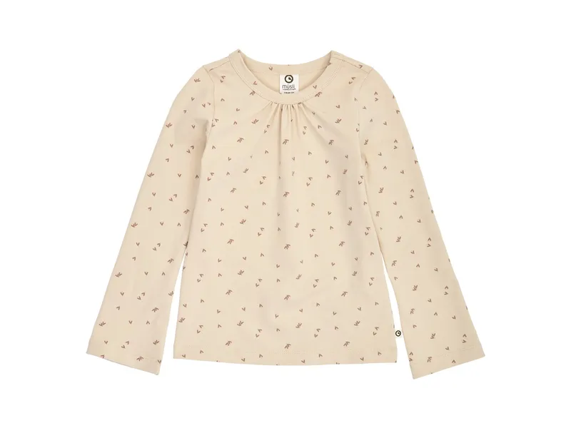 Müsli by Green Cotton Langarmshirt geblümt Oak/Walnut/Blush 122 – Produktbild 1 von 1