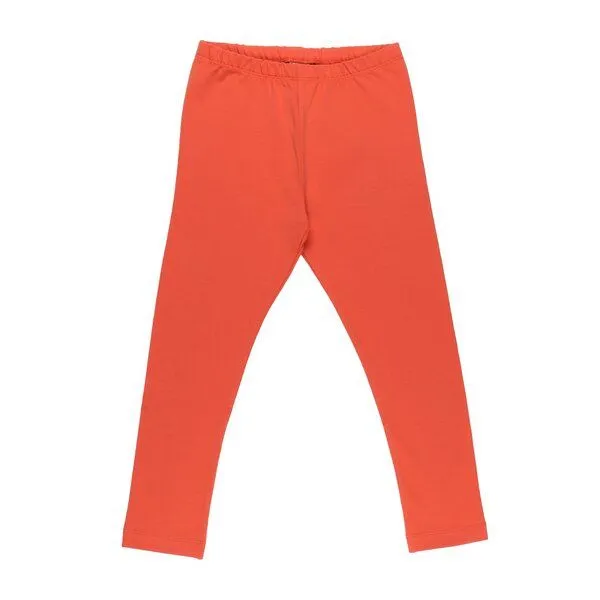 Walkiddy Kinder Leggings GOTS zertifiziert Bio-Baumwolle mit Elasthan, Orange, Walkiddy, Orange, – Produktbild 1 von 2