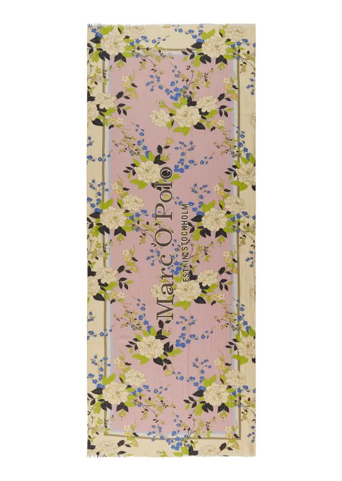 Marc O'Polo Marc O'Polo Schal mit TENCEL™ Lyocell, Rosa, – Produktbild 2 von 3