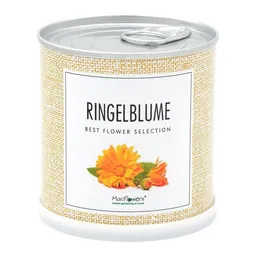 MacFlowers MacFlowers Blumengrüße - Echte Ringelblumen - Calendula in der Dose – Produktbild 1 von 1