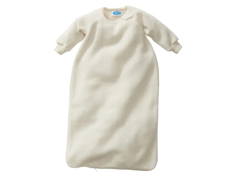 Reiff Strickwaren Reiff Strickwaren Schlafsack Baby mit Arm Bio-Merinowolle Ganzjahr, Natur, – Produktbild 1 von 1