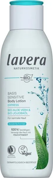 lavera Lavera basis sensitiv Bodylotion Express 200 ml – Produktbild 1 von 1