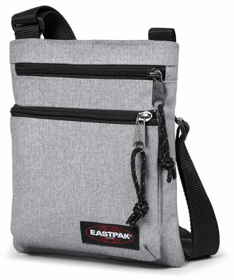 Eastpak Eastpak Umhängetasche RUSHER, Crossbody Bag, Mini Bag zum Umhängen mit Reißverschluss, Grau, – Produktbild 3 von 5