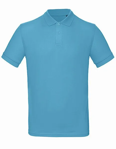 B&C Collection B&C Collection Inspire Polo-Shirt Herren / Unisex, Very turquoise, – Produktbild 1 von 3