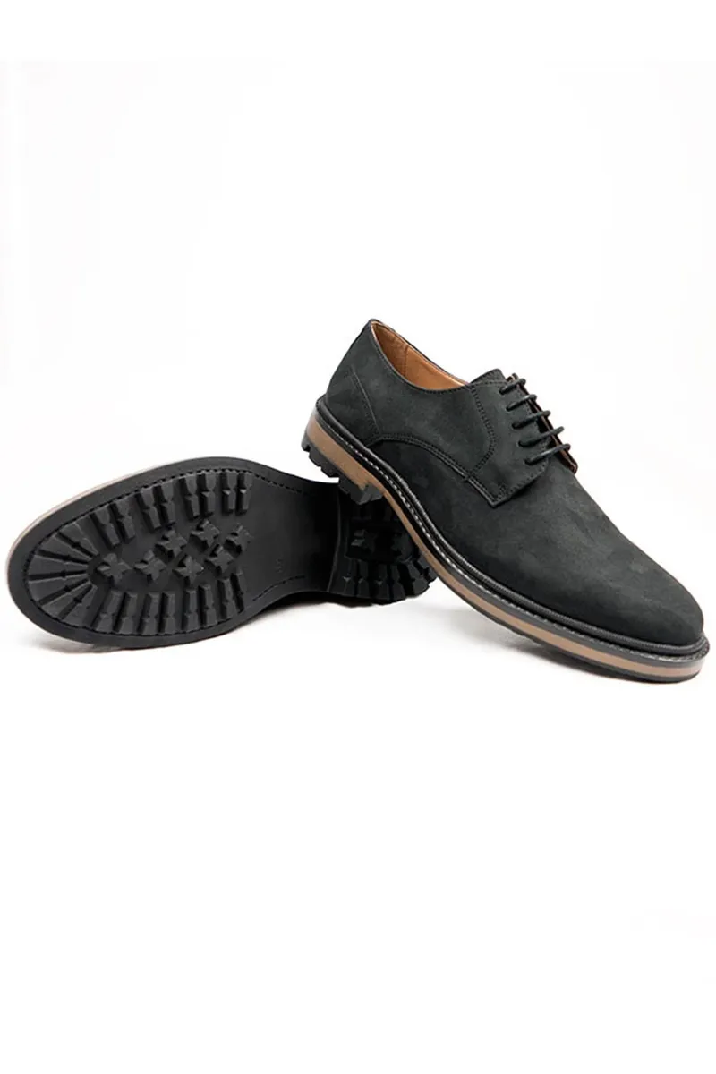 Will's Vegan Store Will's Vegan Store Herren vegan Derbys Continental Schwarz, Schwarz, – Produktbild 1 von 2
