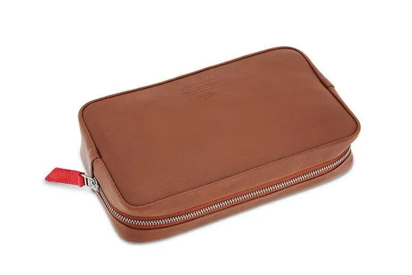 Pack & Smooch Pack & Smooch Kabeltasche "Longford" aus Leder, Magic Maus, USB, SD Karten, Hellbraun, – Produktbild 3 von 4