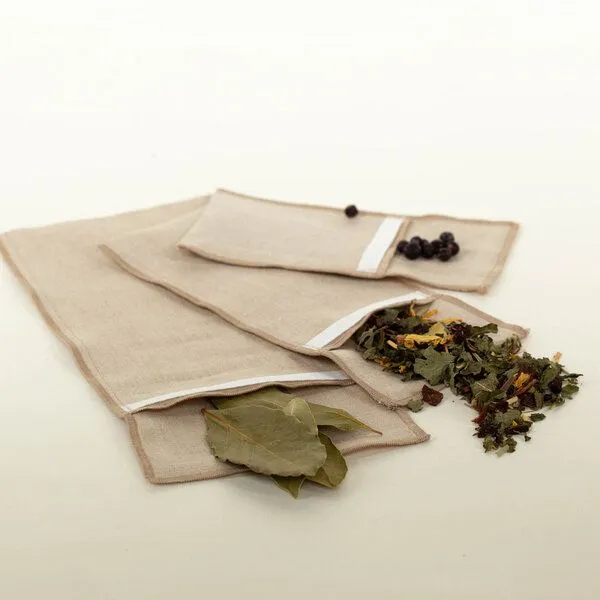 nahtur-design nahtur-design Teefilter aus 100% Bioleinen, Dauerfilter, Natur, – Produktbild 1 von 1
