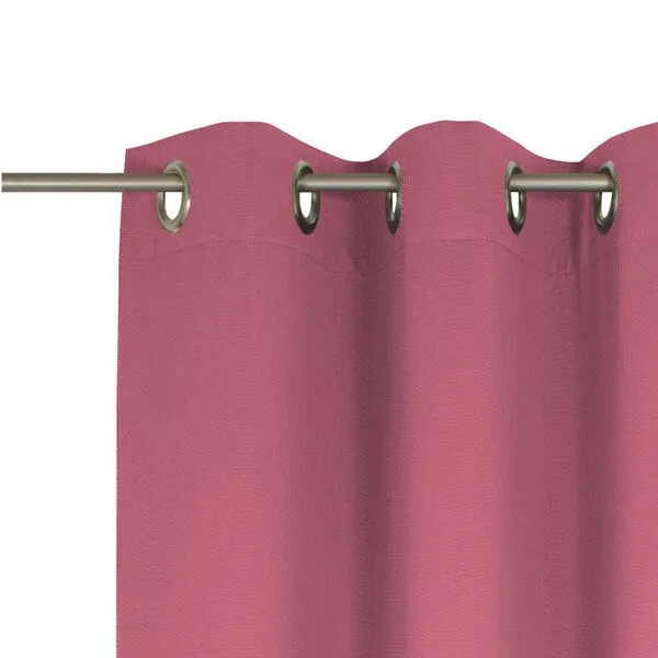 Nature by Adam Nature by Adam Vorhang aus 100% Bio-Baumwolle - Made in Germany - Uni Collection, Pink, – Produktbild 1 von 7