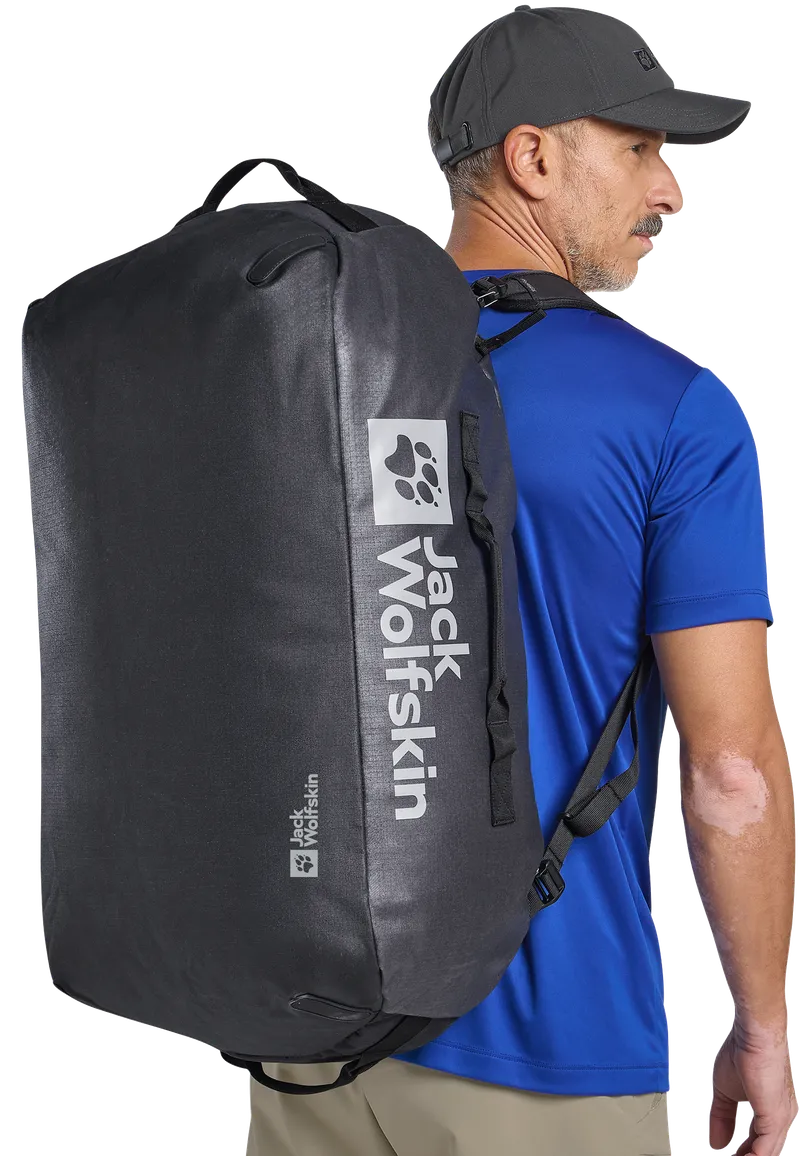 Jack Wolfskin Jack Wolfskin All-in Duffle 65 Sport- und Reiserucksack 65 Liter one size grey,black, Phantom, – Produktbild 2 von 2