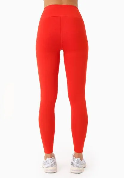 ORGANICATION ORGANICATION LUCCY | High Waist Leggings aus Bio-Baumwolle, Red hot, – Produktbild 4 von 4
