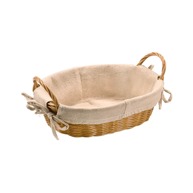 Kesper Brotkorb mit Textilfutter, Natur, – Produktbild 1 von 2