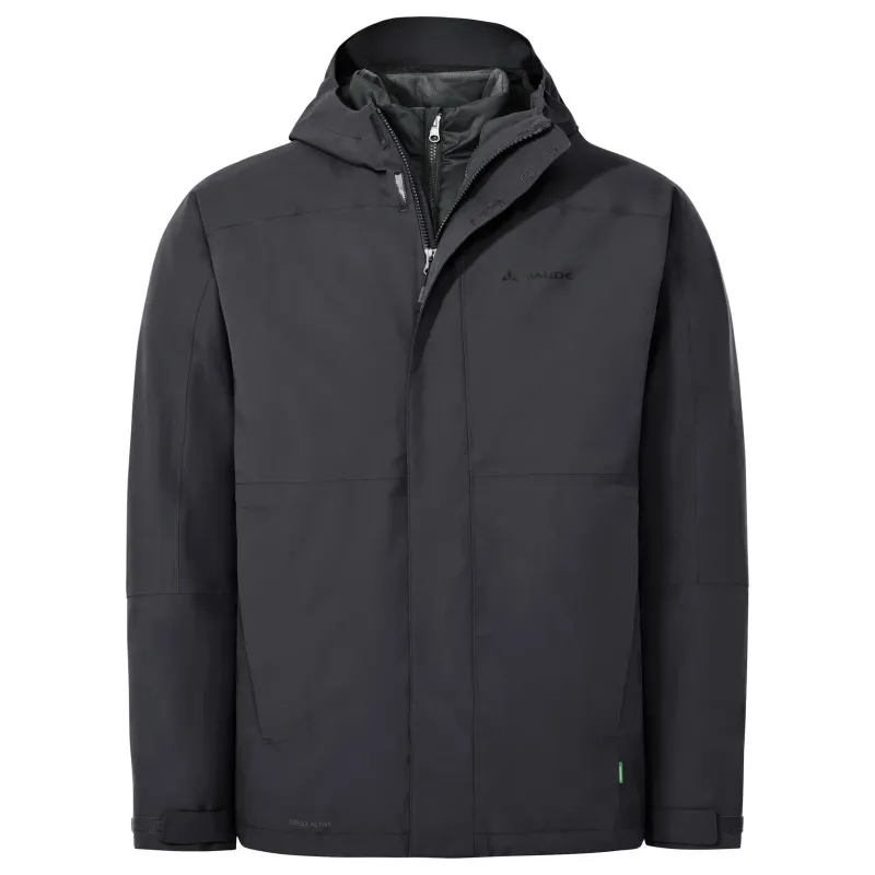 Vaude Veste imperméable à capuche 3 en 1 VAUDE Neyland, Noir, – Produktbild 1 von 1