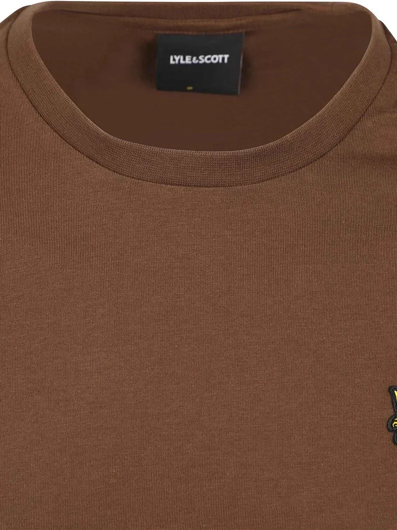 Lyle and Scott Lyle and Scott T-Shirt Braun - Größe S, Braun, – Produktbild 4 von 5