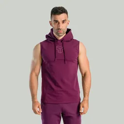 GymBeam OG1 STRIX Essential Hoodie Tank-Top in Plum XXL – Produktbild 1 von 1