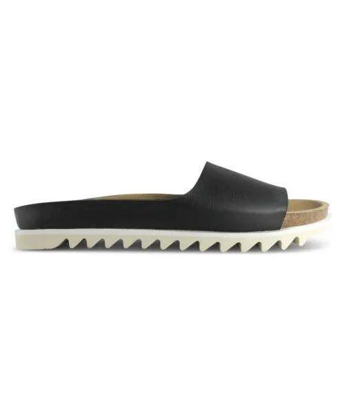 ekn footwear ekn footwear Palm Sandal - Vegan Leather, Black, – Produktbild 1 von 4