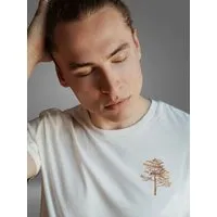 Kultgut Kultgut Biofair- Artdesign Klassik Shirt / Little Tree in Woodoptik, Natur, – Produktbild 1 von 1