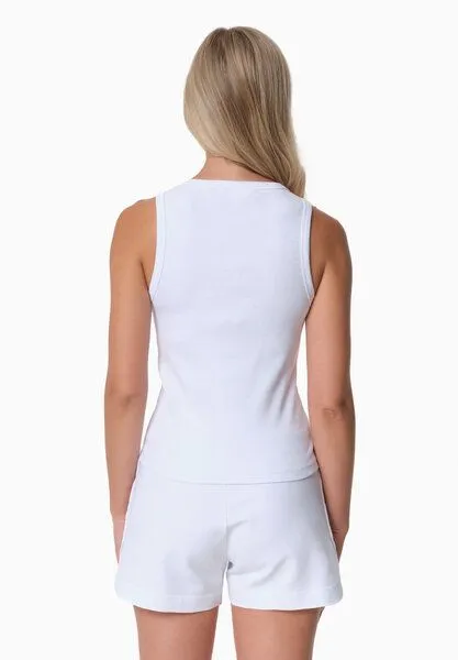 ORGANICATION ORGANICATION SOFFIA | Rib Top aus Bio-Baumwolle, White, – Produktbild 4 von 4